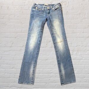 LAGUNA Beach Jean Company. Five pockets low rise light wash size 27